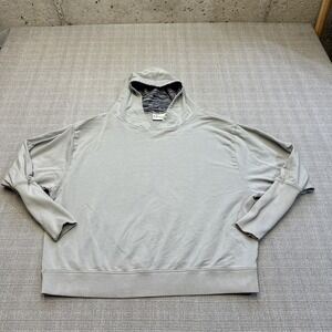 Tasc Performance Hoodie Mens XS Gray Lightweight Pullover Bamboo Organic‎ Cotton